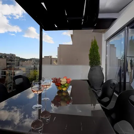 Stunning Penthouse Historic Location Albus Senior Loft Acropolis View Psyrri أثينا