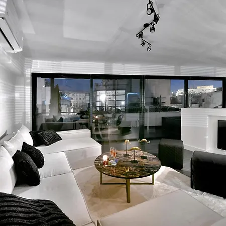Stunning Penthouse Historic Location Albus Senior Loft Acropolis View Psyrri